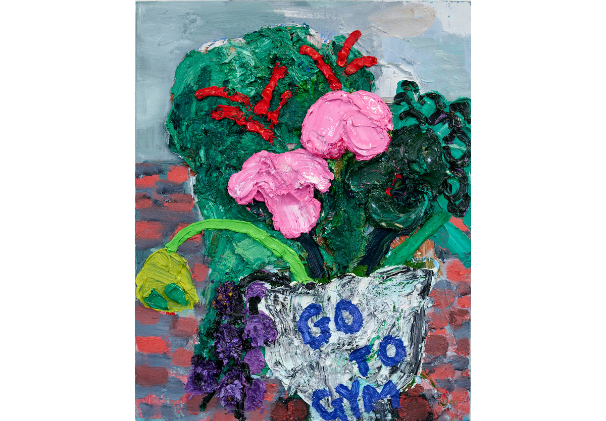 Georgina Gratrix - Bossy Painting/Motivational Flowers, 2024