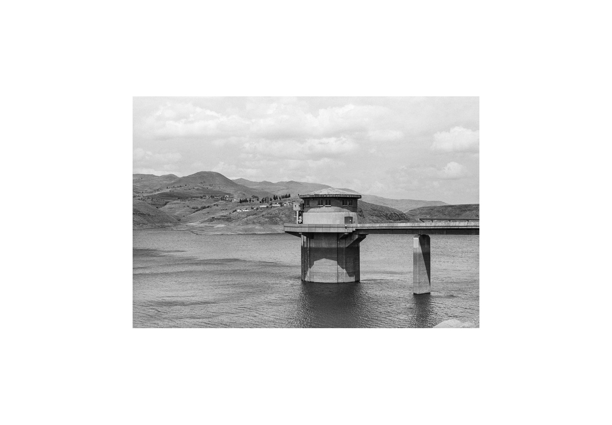  - Katse Dam intake tower, Thaba-Tseka, 2015