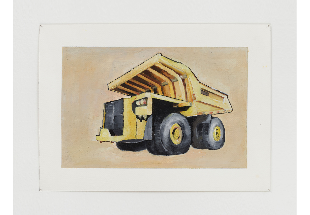 Simon Gush - Autonomous Mining Machine (Truck I), 2021