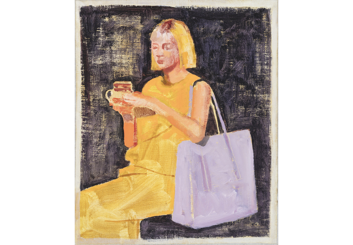  - Karin with yellow hair and rooibos, 2019