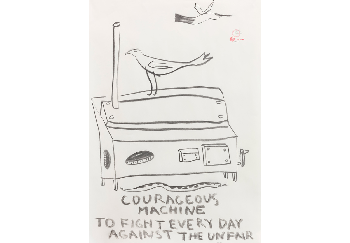  - COURAGEOUS MACHINE TO FIGHT EVERYDAY AGAINST THE UNFAIR, 2019