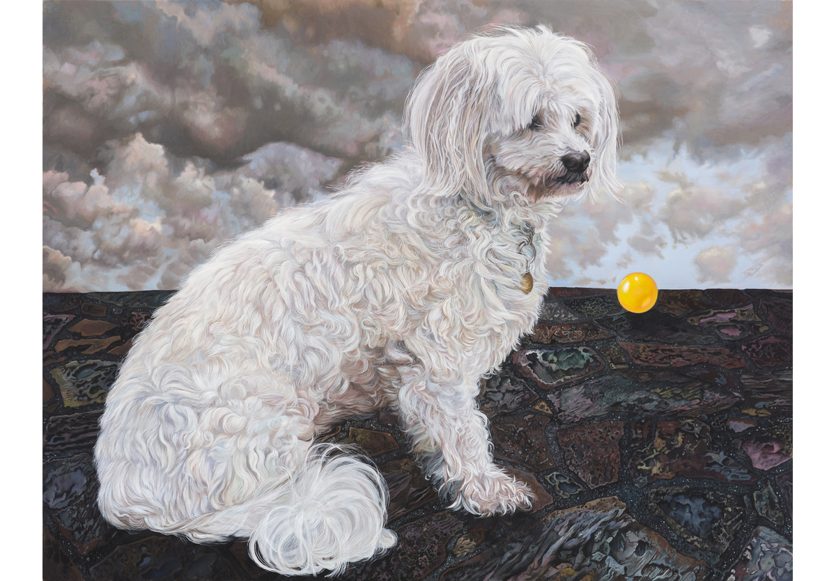 Deborah Poynton - Dog and Ball, 2021