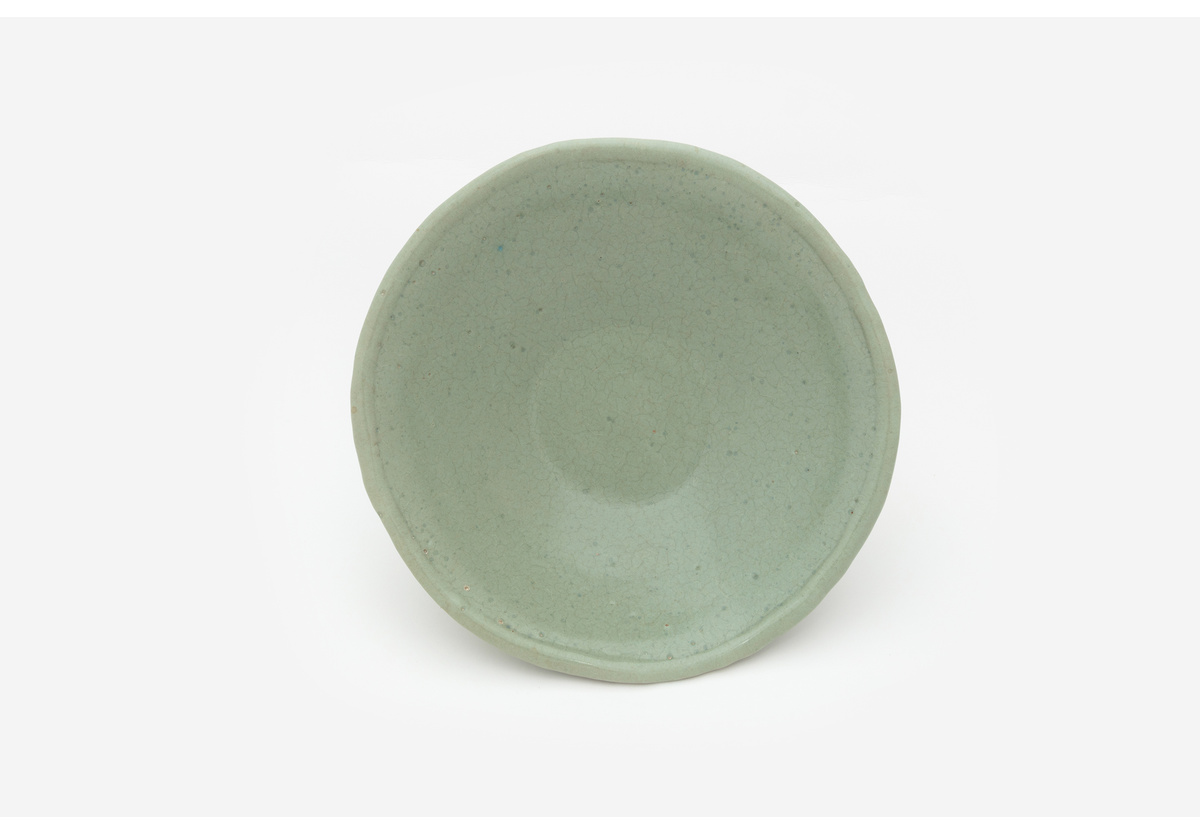 Hylton Nel - Celadon-type bowl with red foot, 28 November 2014