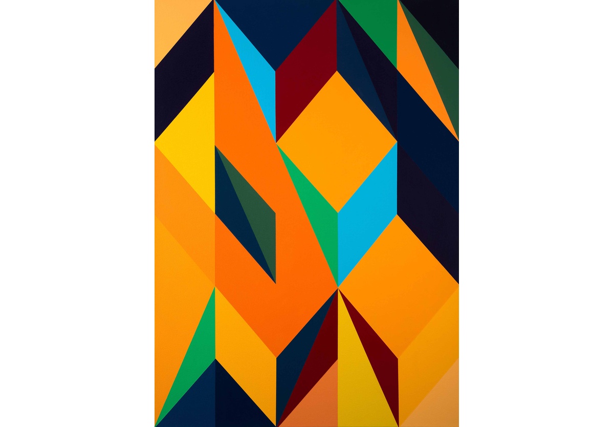 Odili Donald Odita - Sunset, 2023