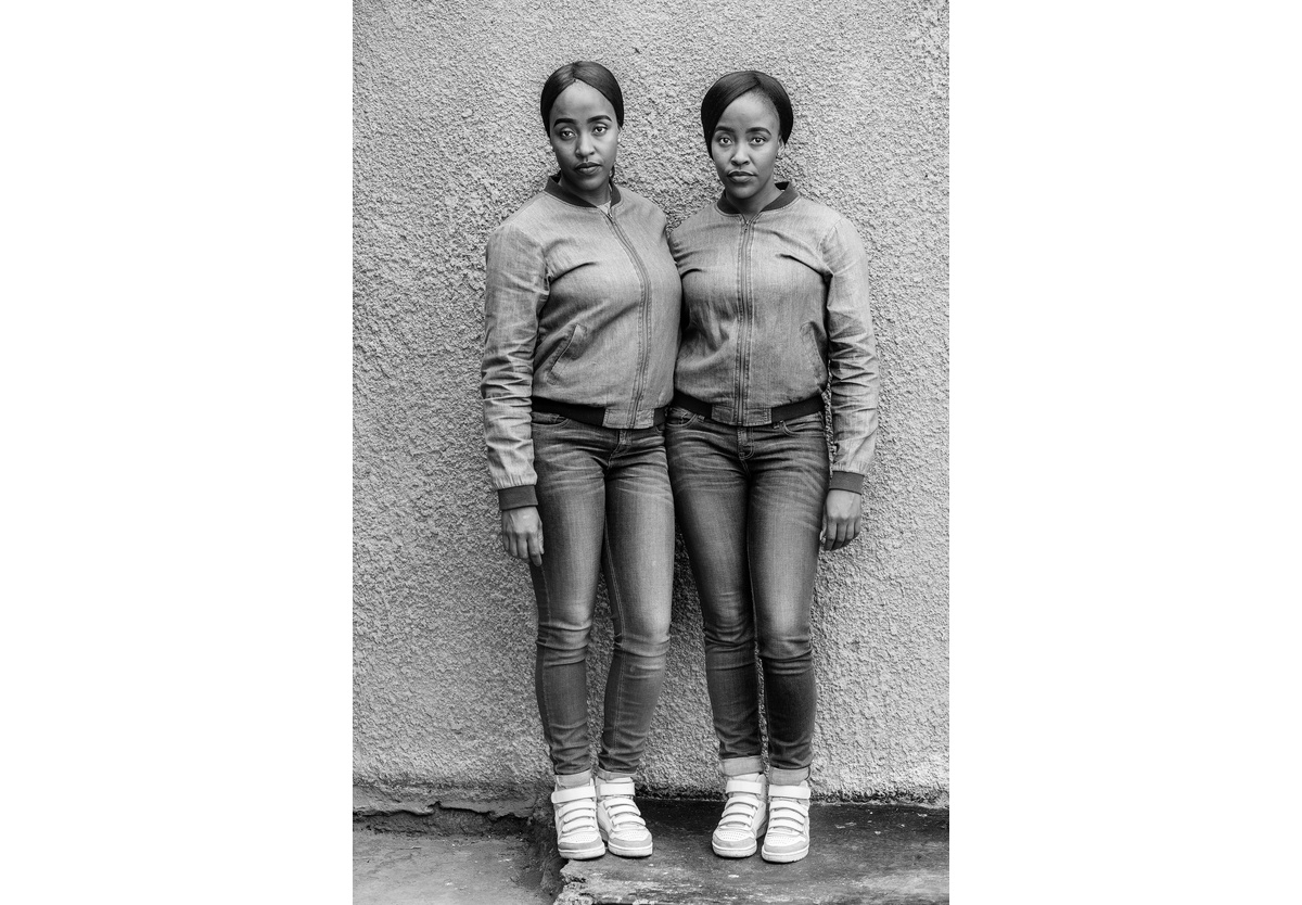  - Zama and Zandile Malinga, Daveyton, Gauteng, 2017, 