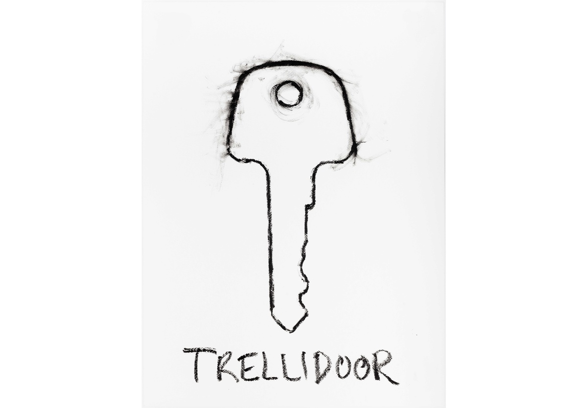 Robin Rhode - Trellidoor key, 2024