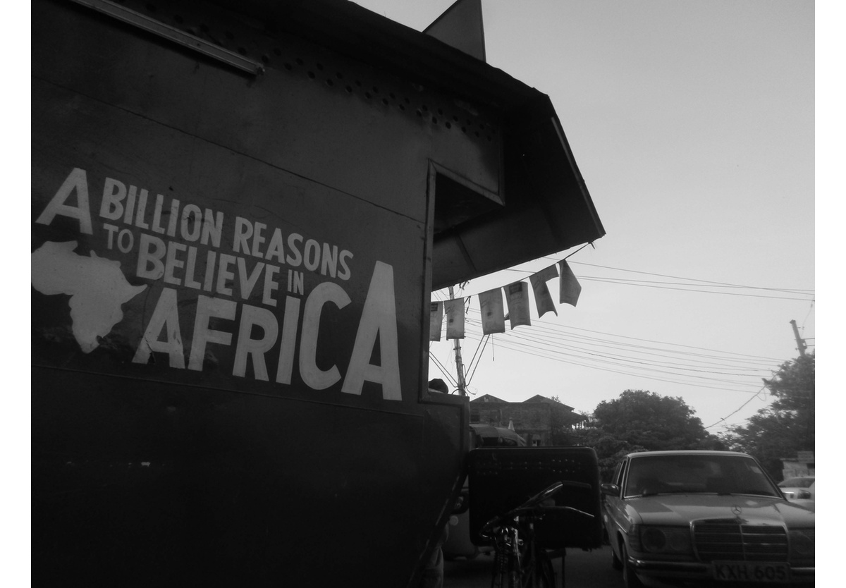 Paulo Nazareth - A billion reasons to believe in Africa, 2014