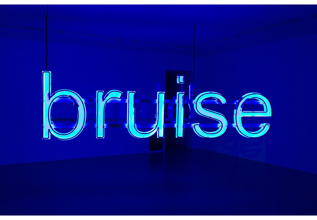 Glenn Ligon - Untitled (Bruise/Blues), 2014