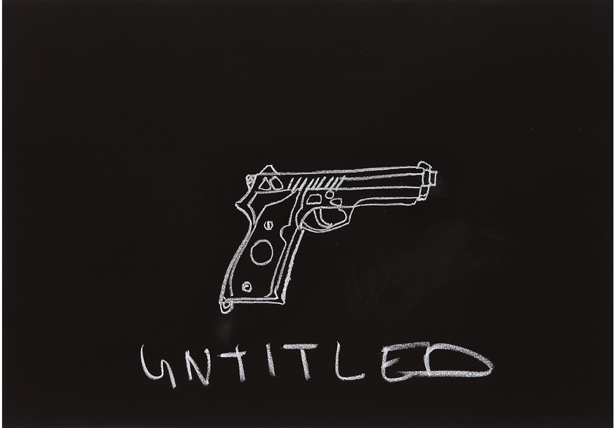 Robin Rhode - Gun Drawings, 2004