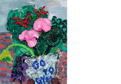 Bossy Painting/Motivational Flowers