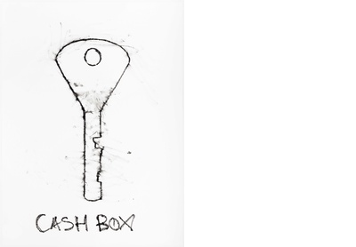 Cash box key