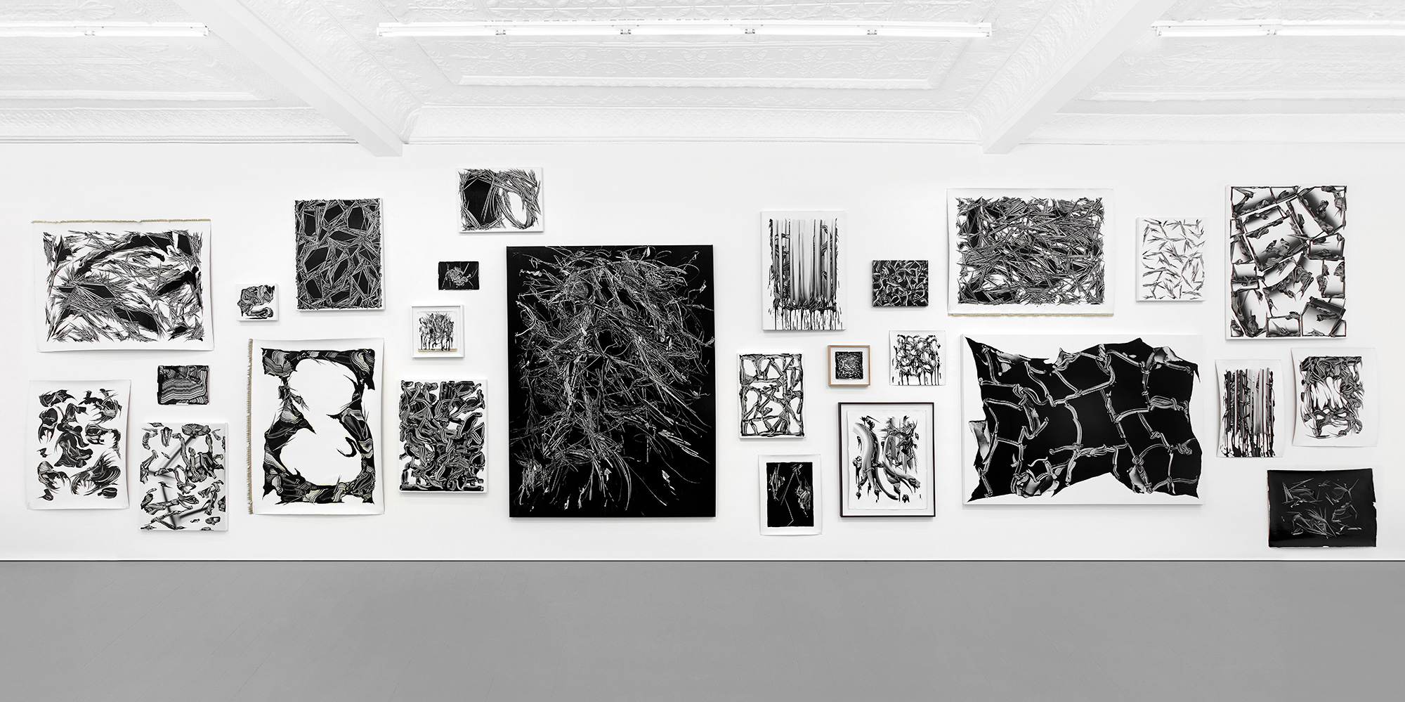 Zander BlomMonochrome Paintings 